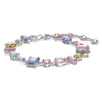ราคา Swarovski Outlet Discount Gema Rainbow Color Ambilight Candy Bracelet Womens Crystal Bracelet SSY (20636388942)