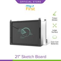 ราคา myFirst Sketch Board 21 กระดานดิจิตอล จอใหญ่ 2 แบบ LCD Sketch Board Whiteboard (18575089443)