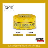 ราคา Immortal Infuse Styling Hair Wax 150ML Maximum Hold and Shine Provides Extra Strong Hold with its Flexible Structure Styling Hair Wax (19831335448)
