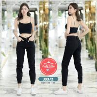ราคา สินค้าใหม่ Jogger pants รุ่นJ33 มี7สี กางเกงขาจั้มผ้ายืดคัตตอล ทรงสวย แบบเรียบ ผ้ายืดหยุ่น ใส่สบายๆชิลๆ แนวเท่ห์ๆ ใส่ได้ทั้งผู้ชายและผู้หญิง (17519978915)