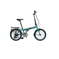 ราคา MASDECO จักรยานแบบพับ 20นิ้ว 6 speed GMT 2001 mint (7185074237)