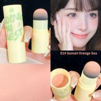 ราคา xixi blushes บลัชออนสติ๊ก เนื้อครีม โมโนโครมธรรมชาติ สีแดง สําหรับผู้หญิง (21210420881)