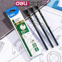ราคา Deli ดินสอไม้ 2B ทรงหกเหลี่ยม แพ็ค 12 แท่ง Graphite Pencil C88 2B ดินสอ เครื่องเขียน อุปกรณ์การเรียน ดินสอ2B school office stationery ราคาถูก Graphite Pencil ดินสอไม้ 2B (20628390077)