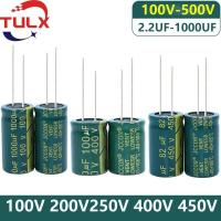 ราคา 5Pcs Capacitor 100V 200V 250V 400V 450V 500V 2 2UF 4 7UF 6 8UF 8 2UF 15UF 22UF 33UF 47UF 68UF 82UF 100UF 120UF 150 470 UF 330UF (17123679585)