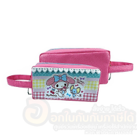 ราคา กระเป๋า My Melody กระเป๋าดินสอ มายเมโลดี้ รหัส MMK05 แบบซิป กระเป่าเครื่องสำอางค์ โซคิ้วมาก ขนาด 19x10x6 cm จำนวน 1ใบ พร้อมส่ง (18348584709)