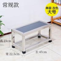 ราคา COD Aluminum alloy ladder thickened 304 stainless steel foot stool home step gynecological stairs single double layer steps (17425481871)