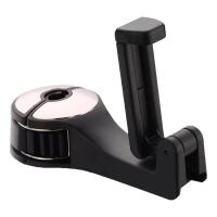 ราคา Car Back Seat Hanger Purse Hanger for Cars 2 in 1 Car Headrest Hook Phone Bracket with Side opening Design for Women Men Drivers present (17137137323)