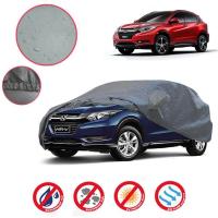 ราคา ผ้าคลุมรถยนต์ กันฝน กันแดด รุ่น ฮอนด้า เอสอาวี Honda HRV ปี 2016 2018 1 ผืน สี เงิน Silver (7427028966)