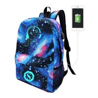ราคา เป้สะพายหลัง Usb เรืองแสงสำหรับผู้ชาย ผู้หญิงเดินทางกระเป๋าแล็ปท็อปแบบสบายๆสำหรับเด็กผู้ชาย เด็กหญิงนักเรียนกระเป๋านักเรียน (13090669080)