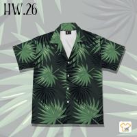 ราคา Hawaii Shirt HW25 27 เสื้อเชิ๊ตผู้ชาย เสื้อฮาวายพิมพ์ลายสวยๆ ผ้าใส่สบาย เซต7 (11884723344)