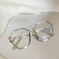 ราคา แว่นตากรองแสงสีฟ้า Blueblock ทรงหกเหลี่ยม C 5 ทรงฮิตสีใส (15466575910)