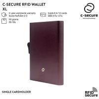 ราคา C SECURE พร้อมส่ง เคสใส่บัตร กระเป๋าใส่บัตร กระเป๋าสตางค์ กระเป๋าใส่การ์ด RFID ขนาด XL C SECURE RFID Protection XL cardholder ALL (13972223349)