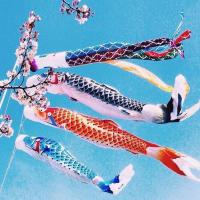 ราคา XFZHG 40 70 100ซม กลางแจ้ง Yard Decor ญี่ปุ่นสไตล์แขวนตกแต่งถุงลมแสดงทิศทางลม Chimes ธงปลาคาร์พ (7462128265)