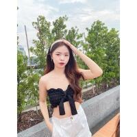 ราคา sea you ปังปุริเย่ 2in1 ใส่ได้สองแบบ เกาะอกสม็อคผูกอก เกาะอกปกติ ทะเล เซ็กซี่ สม็อกทั้งตัว (17162958022)