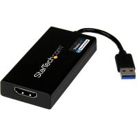 ราคา StarTech StarTech com USB 3 0 to HDMI Adapter 4K 30Hz Ultra HD DisplayLink Certified USB Type A to HDMI Display Adapter Converter for Monitor External Video Graphics Card Mac Windows USB32HD4K USB 3 (
