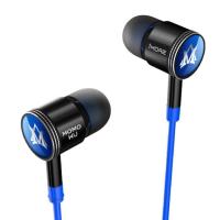 ราคา 1more E0301 หูฟังคริสตัล MOMO มีรีโมท และ ไมค์ควบคุม สีน้ำเงิน (105430633)