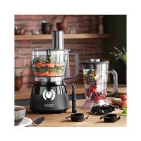 Russell Hobbs Matte Black Food Processor เครื่องเตรียมอาหาร รุ่น 24732-56