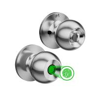 ราคา ล็อคประตูลายนิ้วมือ ลูกบิดสแกนนิ้วTuya ลูกบิด กุญแจสแกนลายนิ้วมือ smart Lock ล็อคประตู กุญแจล็อคประตู กลอนประตู (21193591611)