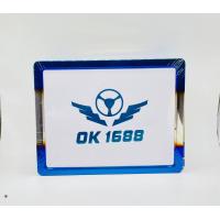 ราคา กรอบป้ายทะเบียนมอเตอร์ไซค์ไทเทเนียมแสตนเลส กรอบป้ายทะเบียนไทเท พร้อมส่ง (19603487322)