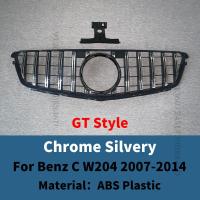 ราคา GT AMG สไตล์เพชรด้านหน้า Racing Hood Grill ปรับแต่งอุปกรณ์เสริมตาข่ายสำหรับ Mercedes W204 Benz C Class W204 2007 2008 2009 2010 2011 2012 2013 2014จัดแต่งทรงผม Facelift Upgrade (11116369637)