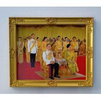 ราคา ภาพมงคล รวมราชวงศ์ ร 9 เคารพบูชาเสริมฮวงจุ้ยกรอบหลุยส์ทองเล็ก ขนาด9 5x11 5 นิ้ว มีหูแขวนได้ และขาตั้งรูปได้ (15282860490)