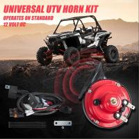 ราคา UTV ATV Universal 12V Horn Kit W Rocker Switch for Polaris RZR 800 XP Ranger Can Am Maverick X3 Arctic Cat for CF Moto (20037746719)