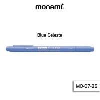 ราคา ปากกาสีน้ำสองหัว Monami Live Color pen ปากกาสี ตกแต่งสมุด ตกแต่งใบงาน เครื่องเขียนสีน้ำน่ารัก เครื่องเขียน อุปกรณ์การเรียน UKI stationery MO 07 (17017521972)