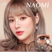ราคา คอนแทคเลนส์ Naomi Gray Brown ยี่ห้อ Kitty kawaii ค่าสายตาปกติ 1000 (17337671402)