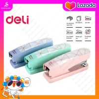 ราคา Deli Macaron 0402F Stapler สีพาสเทล เครื่องเย็บกระดาษ ที่เย็บกระดาษแม็ค แม็ก แม็กเย็บกระดาษ แม็คเย็บ เครื่องเย็บ (12161897609)