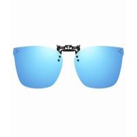 ราคา Yolens คลิปออนติดกระจกแบบหนีบกลางแจ้งทำจากโพลาไรซ์สีฟ้าพับแว่นตากันแดดทรงเหลี่ยมไร้ขอบสำหรับ UV400แว่นตาเลนส์ตามใบสั่งแพทย์ (21170403205)