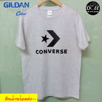 ราคา Dcee Shop เสื้อยืด เสื้อ Converse รีด Flex PU100 ยืดหยุ่น ไม่ยับ ไม่ร้อน งานป้าย GILDAN Soft cotton100 ผ้าคุณภาพดี ใส่สบาย ไม่ย้วย (1368518801)