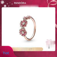 ราคา Pandoraˉ ring Pandoraˉ rose gold three pink daisy womens ring 188792C01 temperament แพนดอร่าแหวนแพนดอร่ากุหลาบทองสามสีชมพูเดซี่ผู้หญิงอารมณ์แหวน (16499231981)