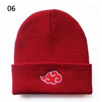 ราคา N33GVC3Q อ่อนนุ่ม อิดโรย หมวก Skullies หมวกสกี เมฆแดง นารูโตะ หมวกบีนนี่ หมวกถักฤดูหนาว (20868330081)