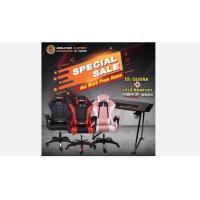 ราคา NBCH 010 เก้าอี้เล่นเกมส์ แถมลำโพงNUBWO GAMING X BK RED PINK WHITE นั่งสบายปรับระดับได้ประกัน 1ปี นั่งสบาย (20292960861)
