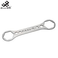 ราคา Circle Cool Bicycle WrenchBike Suspension Fork Wrench Stainless Steel Bicycle Top Cap Repair Demolition Wrench Tool For Double Head Parts MTB Bicycle Repair Accessories (21186220811)