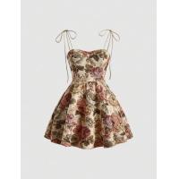 ราคา SN Dior flower dress ชุดเดรส สวนดอกไม้ เดรสลายดอก เดรสคุณหนู เดรสสั้น (20981731954)