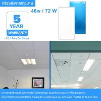 ราคา LUVODIโคมไฟเพดาน แผงไฟ แสงเดย์ไลท์ 48W 120 30ซม 72W 120 60ซม LED Ceiling Lamp10 15 ช่วยประหยัดพลังงาน กินไฟน้อย อายุการใช้งาน 50000 ชั่วโมง ไฟ LED (20091340043)