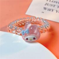 ราคา ยางมัดผมเกลียวใส ยางมัดผมลายการ์ตูน ยางมัดผมหางมัด (16559727089)