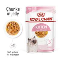 ราคา 1ซอง 85กรัม อาหารแมว Royal Canin Kitten Pouch อาหารเปียกแมว อาหารสำหรับ แมว ลูกแมว โรยัลคานิน แบบ Jelly และ Gravy อาหารแมวแบบเปียก อาหารและขนมแมว (16516246042)