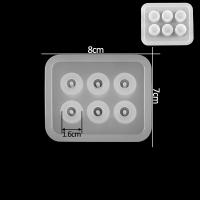 ราคา ต่างหูจี้ซิลิโคนแม่พิมพ์ยูวีอีพ็อกซี่เรซิ่นแม่พิมพ์ลูกบาศก์ลูกปัดหล่อแม่พิมพ์สำหรับ DIY เครื่องประดับทำสร้อยคอสร้อยข้อมือเครื่องมือ (11043917527)
