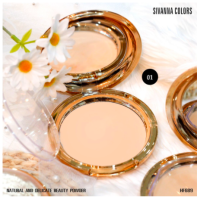 ราคา ซีเวนน่า แป้งพัฟ แป้งหอยทองSivanna Colors Natural And Delicate Beauty Powder HF689 (13658567987)