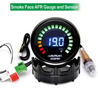 ราคา 52mm Air Fuel Ratio Gauge LED Digital Display with Narrowband O2 Oxygen Sensor Car Gauge for 12V Car Racing Gauge (15658771511)