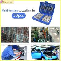 ราคา Gigicloud 50 PCs Screwdriver Bits Set 1 4 Multi Function Screwdriver Bits Portable Screwdriver Repair Tool Multitool Bolt Driver Bit (21257852674)