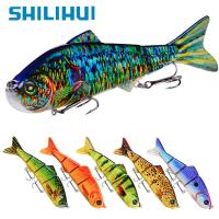 ราคา SHILIHUI 1ชิ้น Swimbait 38กรัมล่อตกปลาเหยื่อ15 5เซนติเมตรฮาร์ดเหยื่อเหยื่อตกปลารอก10สี4ส่วนที่มี4 ตะขอตกปลาเครื่องมือ (15862011378)