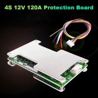 ราคา 4S 12V 120A Protection Board 3 2V BMS Li Iron Lithium Battery Charger Protection Board with Power Battery Balance Board (20535730891)