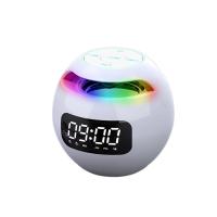 ราคา Wireless Bluetooth Speaker Sound Box Clock Alarm Color Night Light with Mic USB 5 0 Adaptor Clock Version (12189055130)