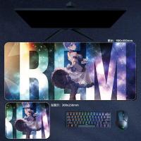 ราคา Anime Re Zero แผ่นรองเมาส์ขนาดใหญ่ Rem Emilia Ram Beatrice แผ่นรองเมาส์คอมพิวเตอร์แล็ปท็อป อุปกรณ์เกมคอมพิวเตอร์ แผ่นรองโต๊ะ (19109532928)