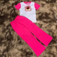 ราคา HONGSHOP ชุดเซ็ทเสื้อปักน้องหมี กางเกงขายาว งานตามกระแส ป้าย ออมชอม (15497795122)