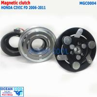ราคา คลัชคอมแอร์ ฮอนด้า ซีวิค 2006 2011 เครื่อง1 8 MGC0004 AC Compressor Clutch for HONDA CIVIC FD ร่องซี่ 7PK I VTEC หน้าคลัช คอมแอร์ ชุดคลัช มู่เล่คลัช (12581463244)