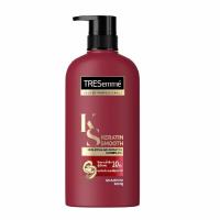 ราคา TREsemme Keratin Smooth Shampoo เทรซาเม่ เคราติน สมูท แชมพู 425 มล (14194726817)